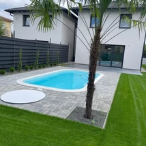 Családi Medence ( Aqua ) 8x3x1,5 m